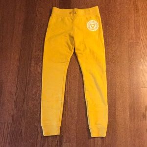 A pair of leggings for a young girl.